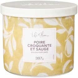 Life at Home Bougie parfumée Poire croquante et sauge 1 ea, 16,00 $/1ch
