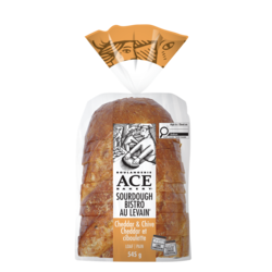 ACE Sourdough Bistro Cheddar & Chive 545 g, $1.01/100g