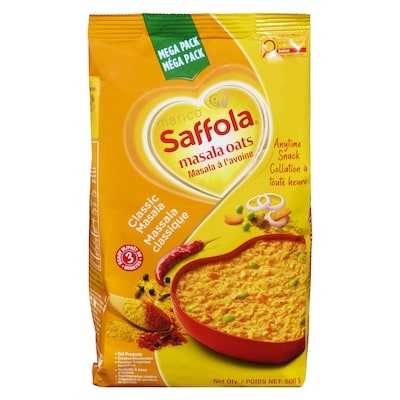 Saffola Oats Masala Oats Classic Masala Mega Pack 500 g, $1.10/100g