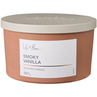 Life at Home Smoky Vanilla Scented Candle 1 ea, $16.00/1ea