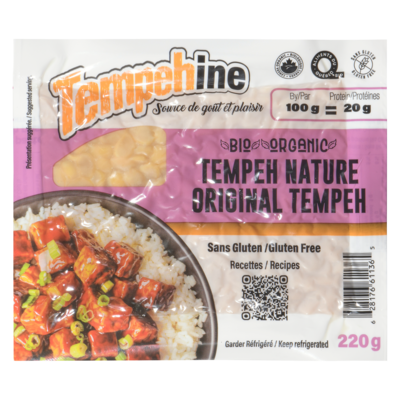 Tempehine Tempeh nature bio 220 g, 2,73 $/100g