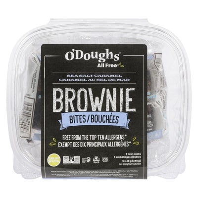 Brownie bouchées caramel au sel de mar