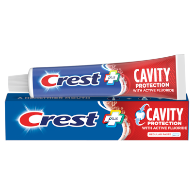 Crest Cavity Protection Toothpaste, Regular Paste 125 ml, $2.79/100ml
