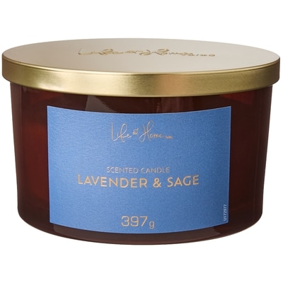 Life at Home Lavender and Sage Scented Candle 1 ea, $16.00/1ea