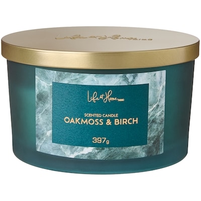 Life at Home Oakmoss and Birch Scented Candle 1 ea, $16.00/1ea