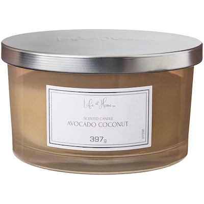 Life at Home Avocado Coconut Scented Candle 1 ea, $16.00/1ea