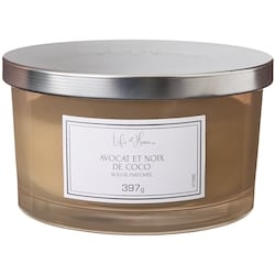 Life at Home Bougie parfumée Avocat et noix de coco 1 ea, 16,00 $/1ch