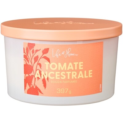 Life at Home Bougie parfumée Tomate ancestrale 1 ea, 16,00 $/1ch