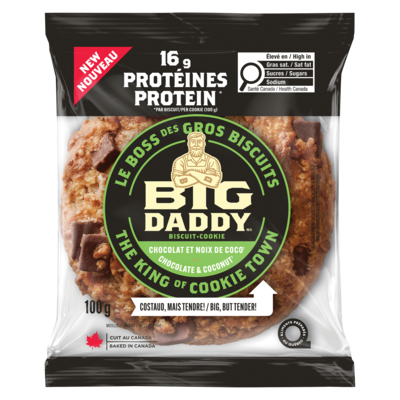 Big Daddy Cookie Chocolate & Coconut, 6-Pack 6x100.0 g, $1.83/100g