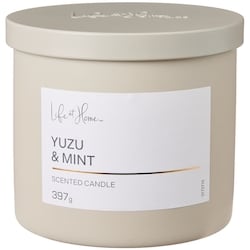 Life at Home Yuzu and Mint Scented Candle 1 ea, $16.00/1ea