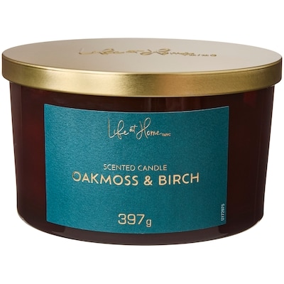 Life at Home Oakmoss and Birch Scented Candle 1 ea, $16.00/1ea