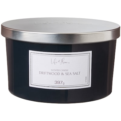 Life at Home Driftwood and Sea Salt Scented Candle 1 ea, $16.00/1ea