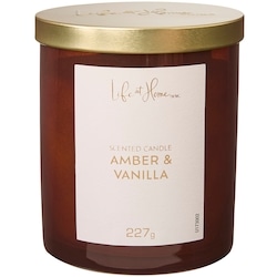 Life at Home Amber and Vanilla Scented Candle 1 ea, $10.00/1ea
