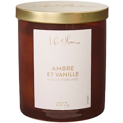 Life at Home Bougie parfumée Ambre et vanille 1 ea, 10,00 $/1ch
