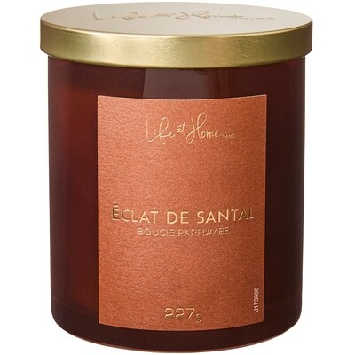 Life at Home Bougie parfumée Éclat de santal 1 ea, 10,00 $/1ch