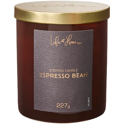 Life at Home Espresso Bean Scented Candle 1 ea, $10.00/1ea