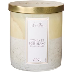 Life at Home Bougie parfumée Tonka et bois blanc 1 ea, 10,00 $/1ch