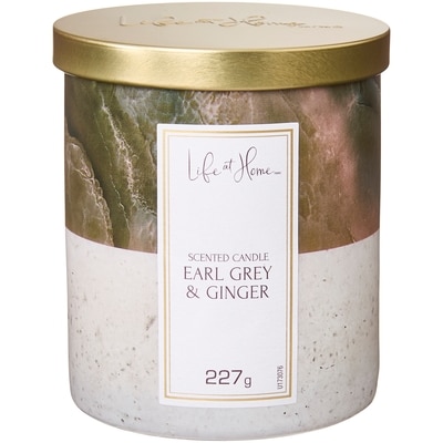 Life at Home Earl Grey and Ginger Scented Candle 1 ea, $10.00/1ea