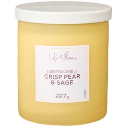 Life at Home Crisp Pear and Sage Scented Candle 1 ea, $10.00/1ea