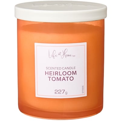Life at Home Heirloom Tomato Scented Candle 1 ea, $10.00/1ea