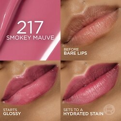 L'Oreal Paris Hyaluron Tint Lip Stain Serum Lipstick Smokey Mauve