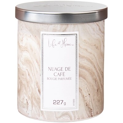 Life at Home Bougie parfumée Nuage de café 1 ea, 10,00 $/1ch