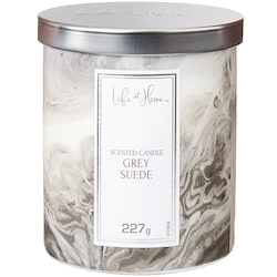 Life at Home Grey Suede Scented Candle 1 ea, $10.00/1ea