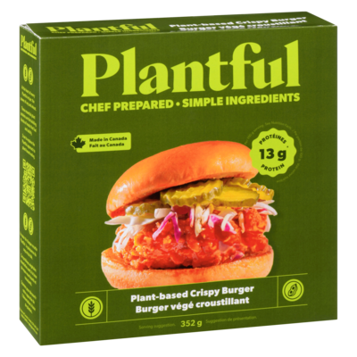 Plant-Based Crispy Burger