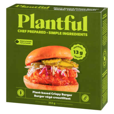 Plant-Based Crispy Burger