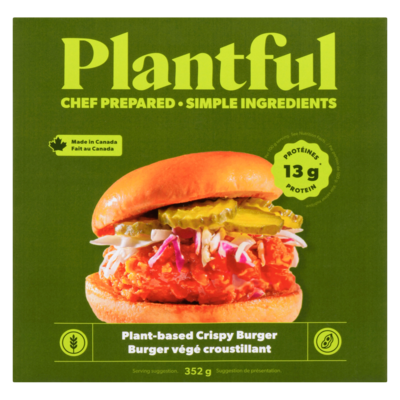 Plant-Based Crispy Burger