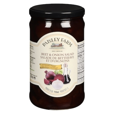 Paisley Farm Beet & Onion Salad With Balsamic Vinegar 710 ml, $1.69/100ml