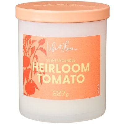 Life at Home Heirloom Tomato Scented Candle 1 ea, $10.00/1ea