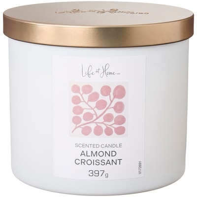 Life at Home Almond Croissant Scented Candle 1 ea, $16.00/1ea