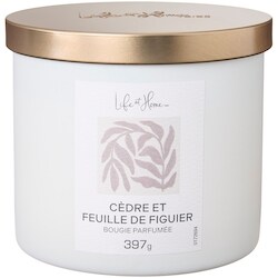 Life at Home Bougie parfumée Cèdre et feuille de figuier 1 ea, 16,00 $/1ch