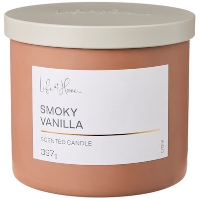 Life at Home Smoky Vanilla Scented Candle 1 ea, $16.00/1ea
