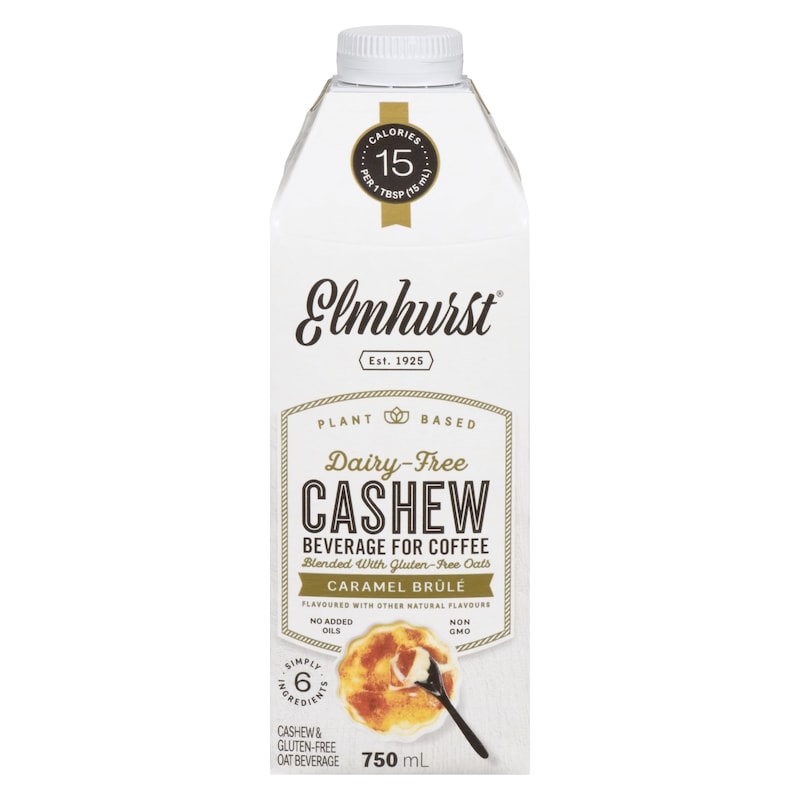 Cashew & Gluten-Free Oat Beverage Caramel Brûlé