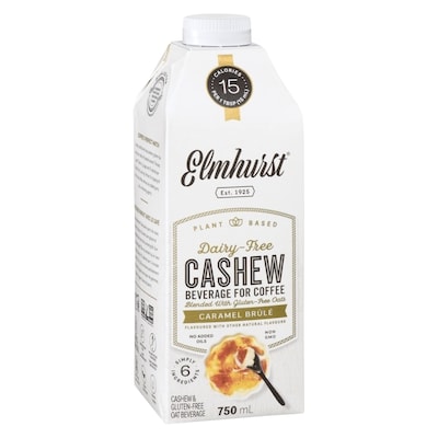 Cashew & Gluten-Free Oat Beverage Caramel Brûlé
