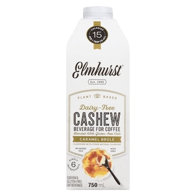 Cashew & Gluten-Free Oat Beverage Caramel Brûlé