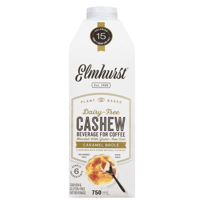 Cashew & Gluten-Free Oat Beverage Caramel Brûlé