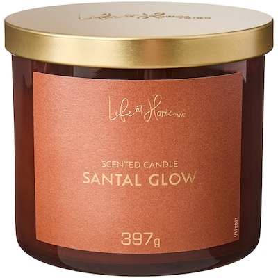 Life at Home Santal Glow Scented Candle 1 ea, $16.00/1ea