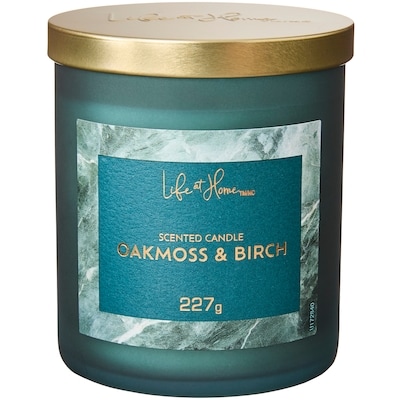 Life at Home Oakmoss and Birch Scented Candle 1 ea, $10.00/1ea