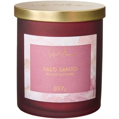 Life at Home Bougie parfumée Palo santo 1 ea, 10,00 $/1ch