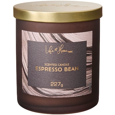 Life at Home Espresso Bean Scented Candle 1 ea, $10.00/1ea