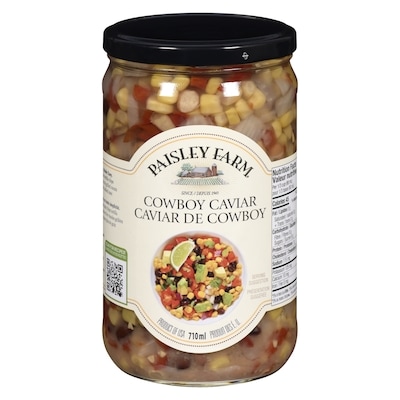 Paisley Farm Cowboy Caviar 710 ml, $2.25/100ml