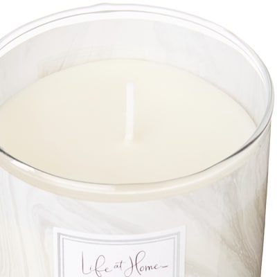 White Santal Scented Candle