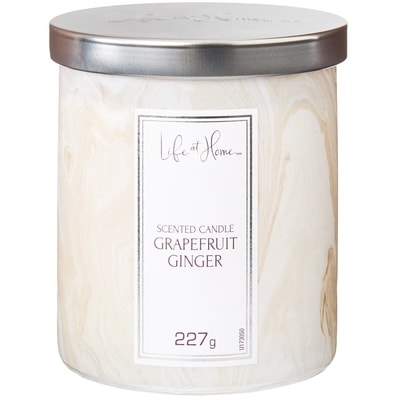 Life at Home Grapefruit Ginger Scented Candle 1 ea, $10.00/1ea