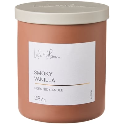 Life at Home Smoky Vanilla Scented Candle 1 ea, $10.00/1ea
