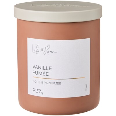 Life at Home Bougie parfumée Vanille fumée 1 ea, 10,00 $/1ch