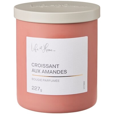 Life at Home Bougie parfumée Croissant aux amandes 1 ea, 10,00 $/1ch