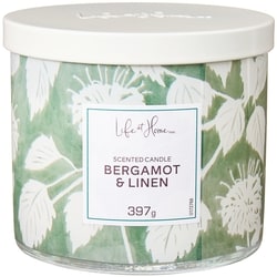 Life at Home Bergamot and Linen Scented Candle 1 ea, $16.00/1ea